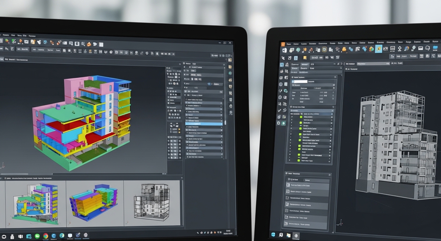 BIM intelligent model visualization